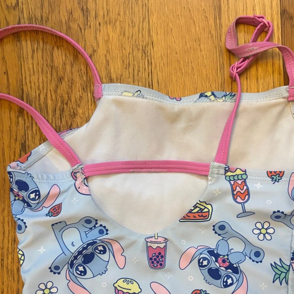 Girls' LILO and Stitch  One-Piece Swimsuit- small